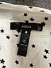 Aqua 100% Rayon Polka Dots Ivory White 3/4 Sleeve Blouse Size XS - photo 7