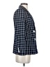 Halogen Checkered-gingham Blue Blazer Size XS - photo 4
