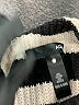 Aqua Stripes Black Turtleneck Sweater Size XS - photo 7
