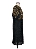 Stenay 100% Silk Animal Print Black Cocktail Dress Size 8 - photo 4