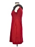 Eva Franco Chevron-herringbone Red Cocktail Dress Size 4 - photo 5