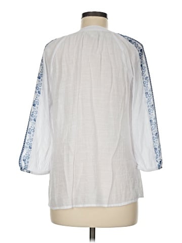 Fig and Flower 3/4 Sleeve Blouse (view 2)