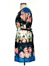 just ginger 100% Polyester Print Blue Casual Dress Size S - photo 5