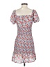 Almost Famous 100% Polyester Floral Pink Cocktail Dress Size S - photo 2