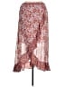 CeCe 100% Polyester Paisley Red Casual Skirt Size XL - photo 1