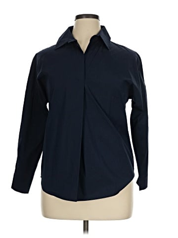 Caryn Lawn Long Sleeve Button-Down Shirt (view 1)