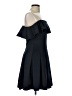 H By Halston Solid Black Cocktail Dress Size 10 - photo 4