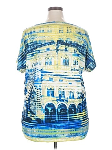 Onque Casuals Short Sleeve Blouse (view 2)