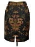 CAbi Paisley Black Casual Skirt Size 12 - photo 2