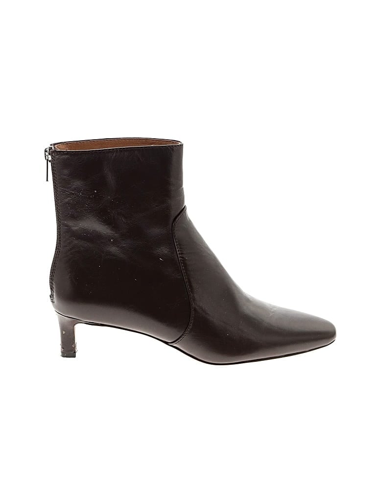 Pre-owned Madewell Ankle Boots In Brown