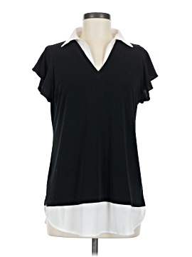 Adrianna Papell Short Sleeve Blouse
