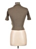 MOUSSY Brown Short Sleeve Top One size - photo 2