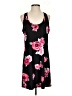 Laura Ashley Floral Black Casual Dress Size S - photo 1