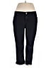 Chico's Solid Black Jeans Size XL (3) - photo 1