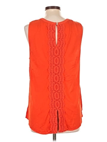 Pale Sky Sleeveless T-Shirt (view 2)