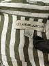 Alexander Jordan 100% Rayon Stripes Green Short Sleeve Blouse Size L - photo 7