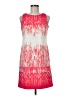 Vince Camuto Graphic Red Cocktail Dress Size 6 - photo 1