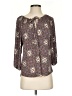 Veronica M. Brown 3/4 Sleeve Blouse Size S - photo 1