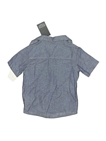 7 For All Mankind Short Sleeve Button-Down Shirt (view 2)
