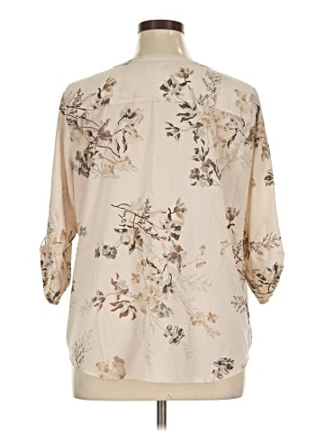 Croft & Barrow 3/4 Sleeve Blouse (view 2)