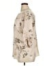 Croft & Barrow 100% Polyester Tan 3/4 Sleeve Blouse Size XL - photo 5