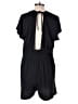 Nine West Solid Black Romper Size XL - photo 2
