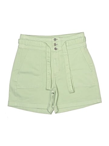 White House Black Market Khaki Shorts (view 1)