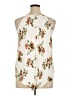 First Love Ivory Sleeveless Blouse Size XL - photo 2