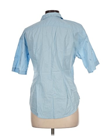 J.Crew Collection Short Sleeve Blouse (view 2)