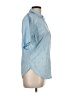 J.Crew Collection 100% Cotton Stars Blue Short Sleeve Blouse Size 6 - photo 4