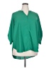 41Hawthorn 100% Polyester Green 3/4 Sleeve Blouse Size 2X - photo 1
