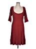 Maple Burgundy Casual Dress Size L - photo 1