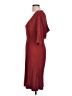 Maple Burgundy Casual Dress Size L - photo 5