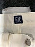 Gap 100% Cotton Ivory Jeans Size 6 (petite) - photo 4