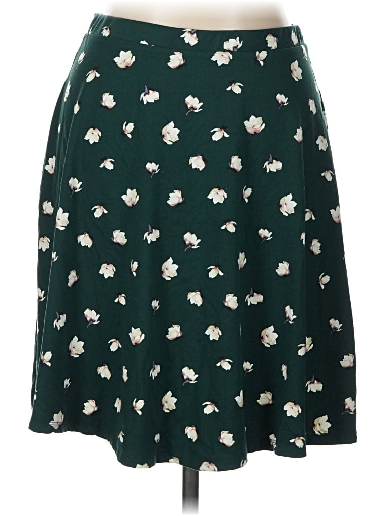 Pre-owned French Grey Casual Skirt In Green