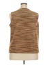 Laura Ashley 100% Polyester Brown Sleeveless Top Size 2X - photo 2