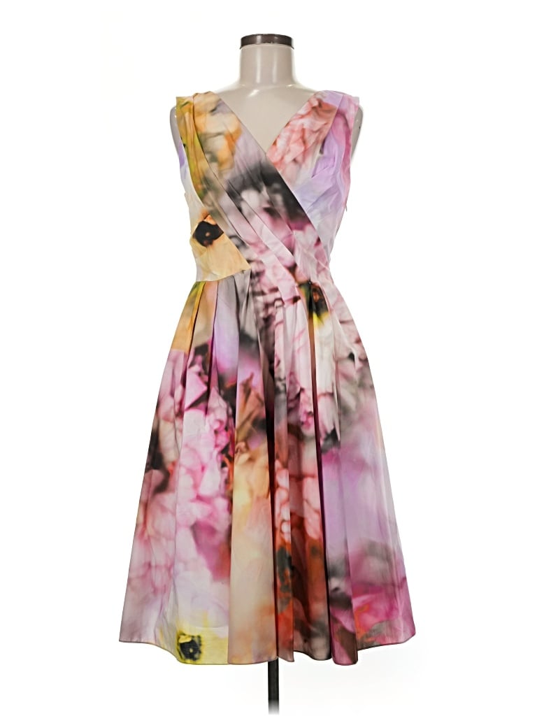 Pre-owned Behnaz Sarafpour Cocktail Dress In Yellow