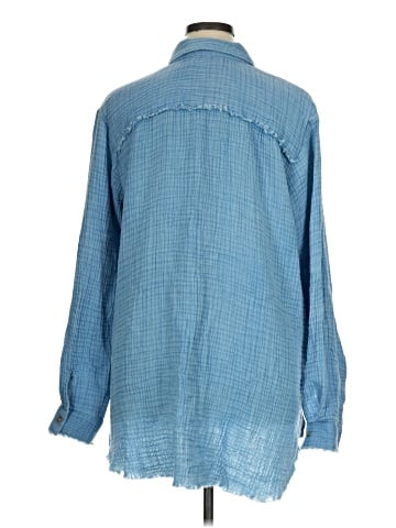 Natural Reflections Long Sleeve Button-Down Shirt (view 2)