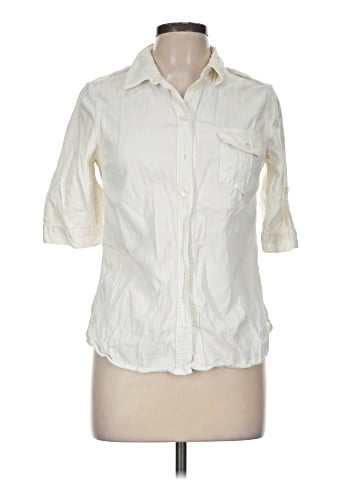 Equipment 3/4 Sleeve Button-Down Shirt (view 1)