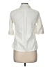 Equipment Ivory 3/4 Sleeve Button-Down Shirt Size M - photo 2