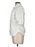 Equipment Ivory 3/4 Sleeve Button-Down Shirt Size M - photo 5