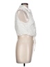 Love Tree White Sleeveless Button-Down Shirt Size L - photo 4