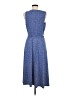 Neiman Marcus Polka Dots Blue Casual Dress Size 8 - photo 2