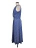 Neiman Marcus Polka Dots Blue Casual Dress Size 8 - photo 5