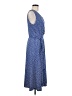 Neiman Marcus Polka Dots Blue Casual Dress Size 8 - photo 4