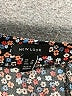 New Look 100% Viscose Floral Blue Shorts Size 14 - photo 3