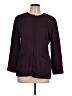 Halston 100% Polyester Burgundy Coat Size 10 - photo 1
