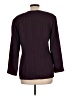 Halston 100% Polyester Burgundy Coat Size 10 - photo 2