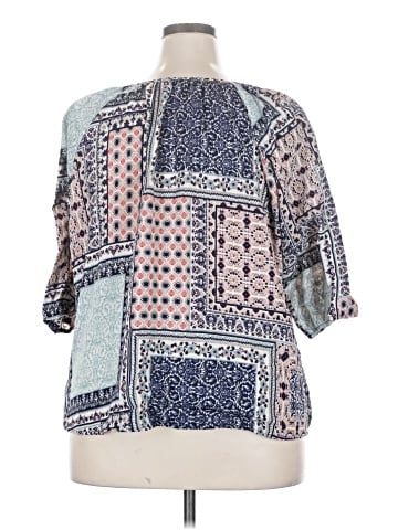 Halo 3/4 Sleeve Blouse (view 2)