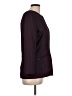 Halston 100% Polyester Burgundy Coat Size 10 - photo 4